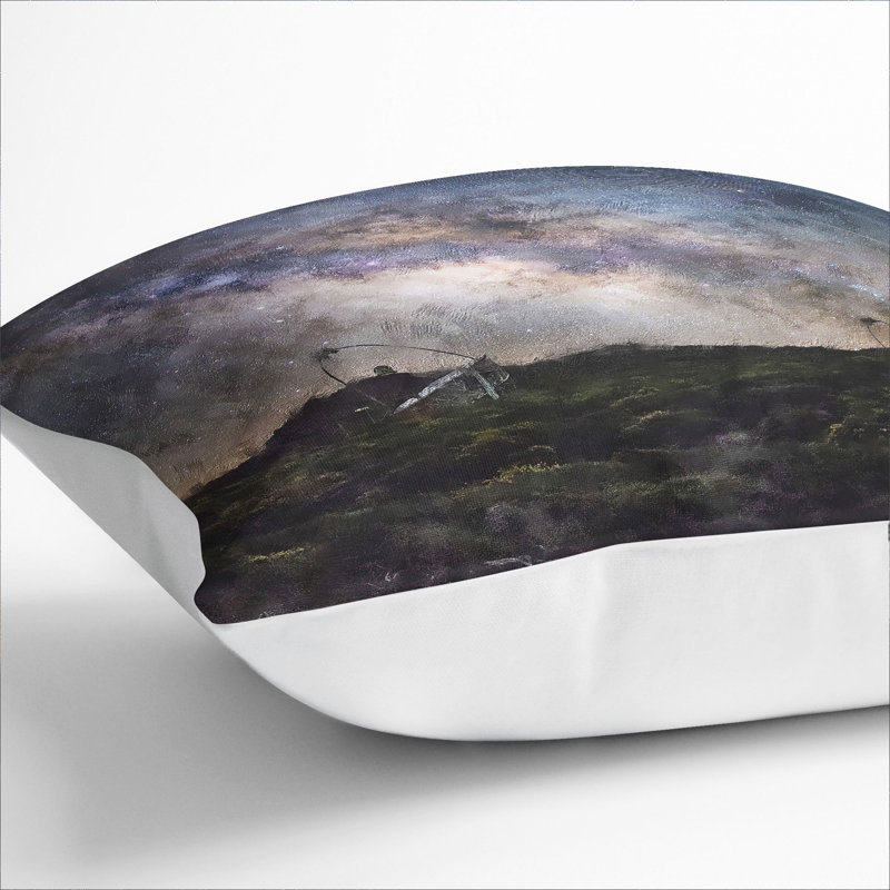 Square Cushion, 55cm H x 55cm W x 20cm D, White