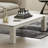 Simple design sense solid wood coffee table
