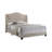 Aquira Upholstered Eastern King Wingback Bed Beige-1701799765-1701799760