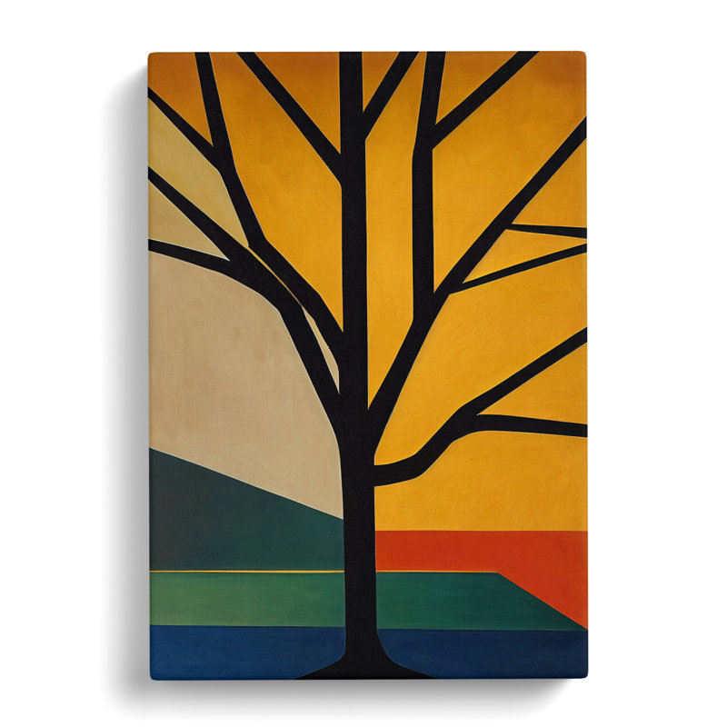 Tree No.3 - Wrapped Canvas Print, 50cm H x 35cm W
