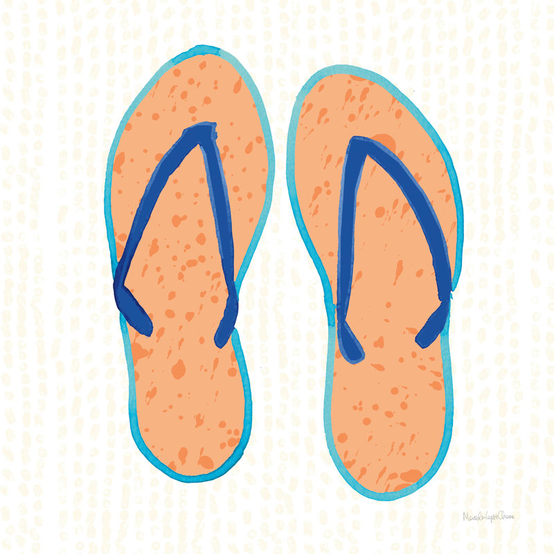 Laguna Flipflops I, H 12 po x l 12 po