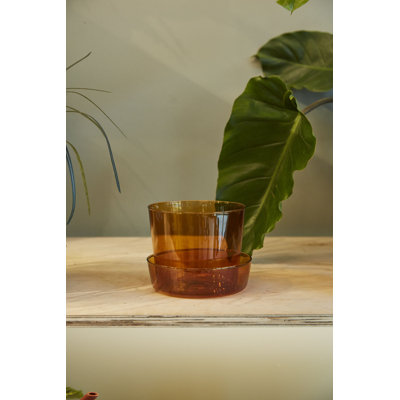 Callio Glass Pot with Saucer