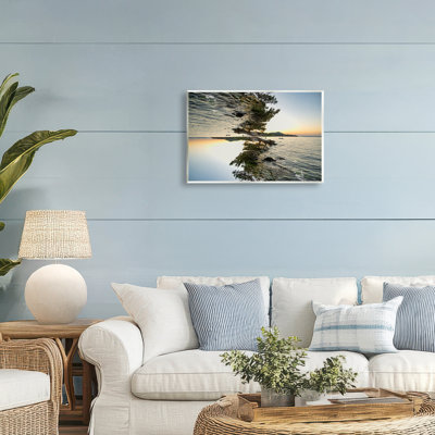 Plaque murale surréaliste Nature Sunrise, design par Robin Vandenabeele