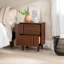 Aleyana 2-Drawer Solid Wood Nightstand-538280234