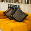 Housse et insert de coussin carré gris anthracite chic-84308741