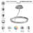 Adysin Acrylic LED Flush Mount