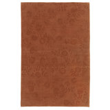 Hand Woven Silk and Wool Floral Area Rug