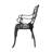 Roderick Metal Outdoor Dining Armchair