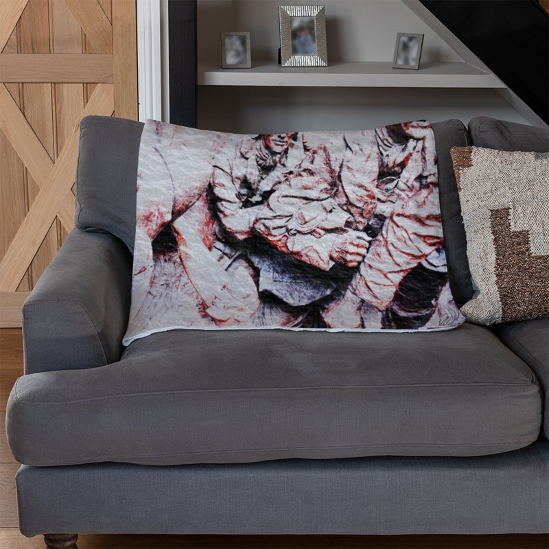 Popp Quilted Throw Blanket