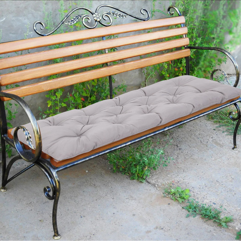 Outdoor Seat Cushion, Light Grey