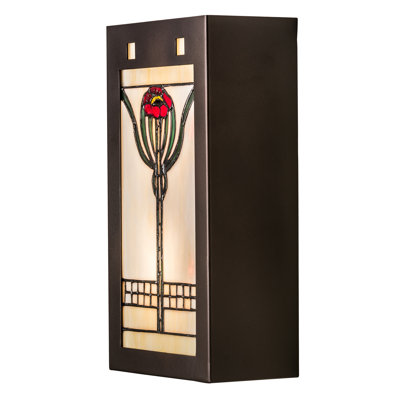 Plafonnier encastré brun clair 2 lumières Parker