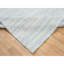 Tapis oriental carré en laine naturelle tissée à la main de 8 po x 8 po ivoire à motif rayé moderne 13FE85FDA5AC4767B517CFA4A18EEBF9