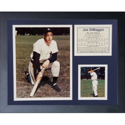 Joe DiMaggio Framed Memorabilia