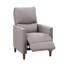 Fauteuil inclinable rembourré manuel-1345488048