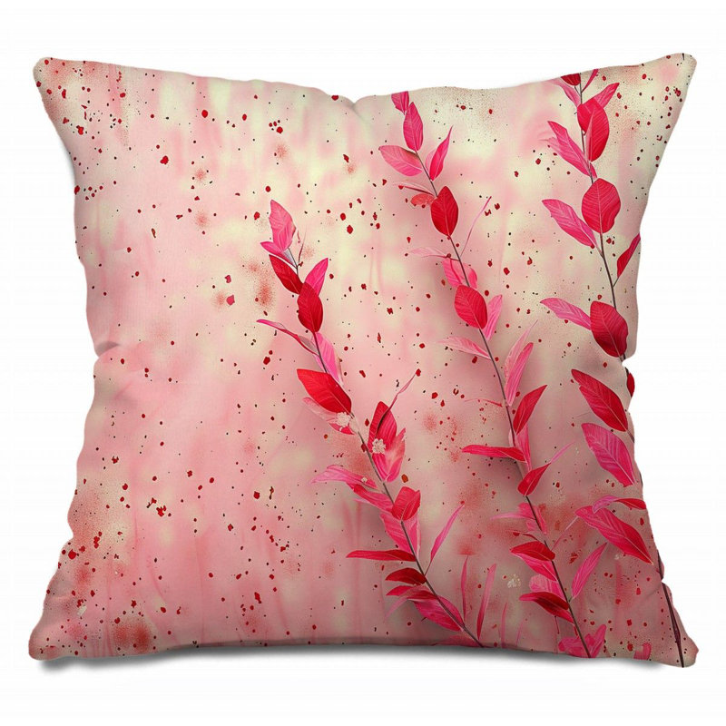 Coussin Botanical Art, Art coussins-12174, H 26 po x l 26 po