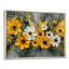 Jaciyah, fleurs jaunes d'été abstraites, jardin gris - Art mural fleurs sauvages-715996831-715996830-604678747