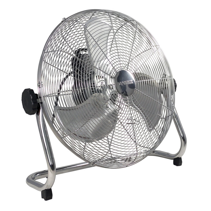 18" Industrial Grade High Velocity Fan - Chrome Grill