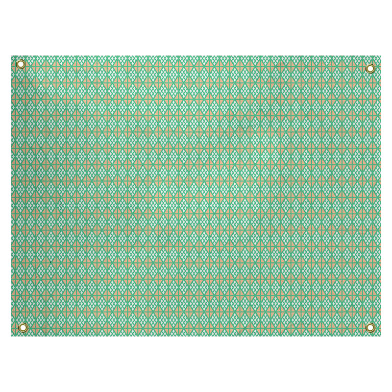 Tapisserie «Avicia Diamonds» par Katelyn Elizabeth, Intérieur, H 71 po x l 83,5 po