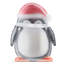 Figurine de Noël pingouin