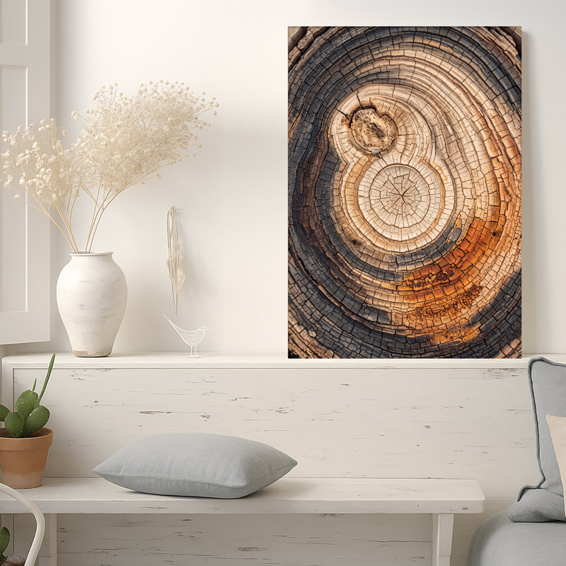 Art mural sur toile en forme d'arbre d'arbre, 30"H x 20"W