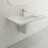 BOCCHI Taormina 19'' Fireclay Rectangular Bathroom Sink with Overflow-94265127-90558779