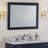 Bernharda 46 in. W x 32 in. H Modern & Contemporary Rectangular Framed Surface-Mount Bathroom Vanity Mirror in Marine Blue-1368959447-1368959433