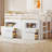 Ilsefriede Kids Twin Loft Bed with Drawers-2031581212