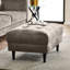 Jodi Velvet Footstool - Upholstered Modern Retro Fabric Stylish & Contemporary-325069042