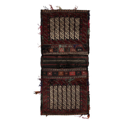 Antique One-of-a-Kind 1'9X4'2 Hand Knotted Area Rug