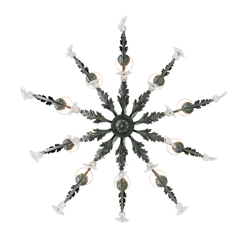 52" Wide Josephine 10 Light Chandelier