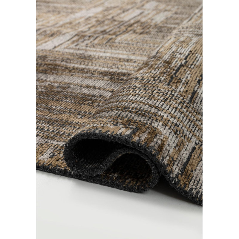 Althia Geometric Hand Loom Indoor / Outdoor Area Rug, Rectangle 7'10" x 9'10"
