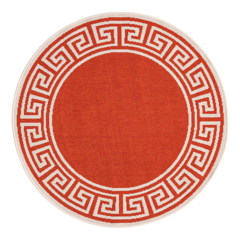 Hayrulla Indoor / Outdoor Rug, Round 4'1"