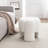 Faux Fur Upholstered Ottoman-2143206215