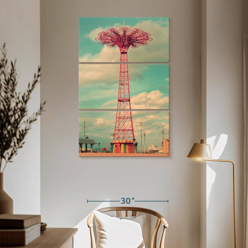 Kerner Coney Island Parachute Jump, 65" H x 42" W