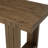62" Solid Wood Dining Table for 4-6 People, Kitchen Table with Double Pedestal for Dining Room