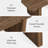 Solid Wood Coffee Table, 47-inch Center Table