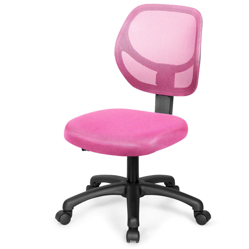 Inbox Zero Bovingdon Mesh Office Chair, Pink