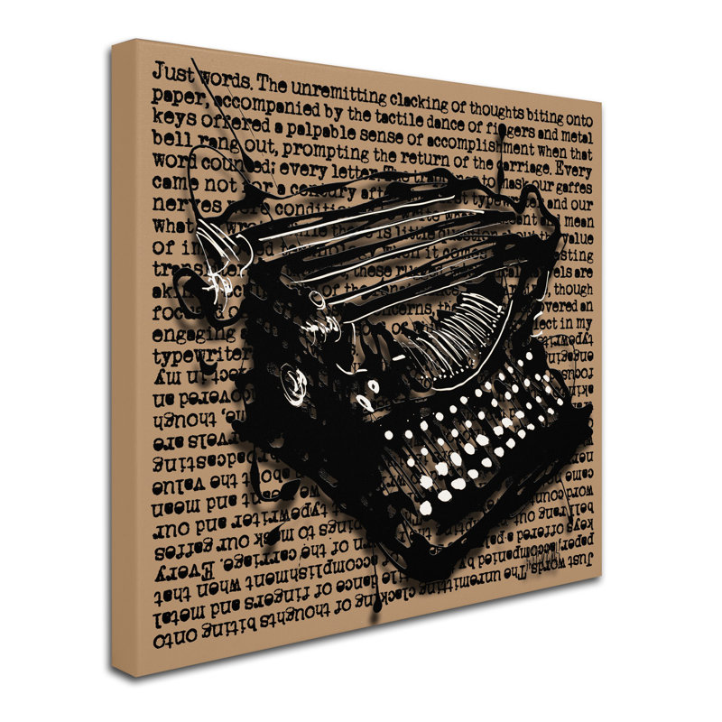 « three-quarter machine » par roderick stevens, impression sur toile tendue, H 14 po x l 14 po x P 2 po