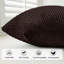 Striped Crushed Velvet Cushion Cover (Set Of 2) -2011448008