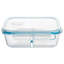 51oz. Glass Food Storage Container