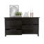 Commode double 6 tiroirs Hms, quatre pieds, plateau supérieur-1488983171