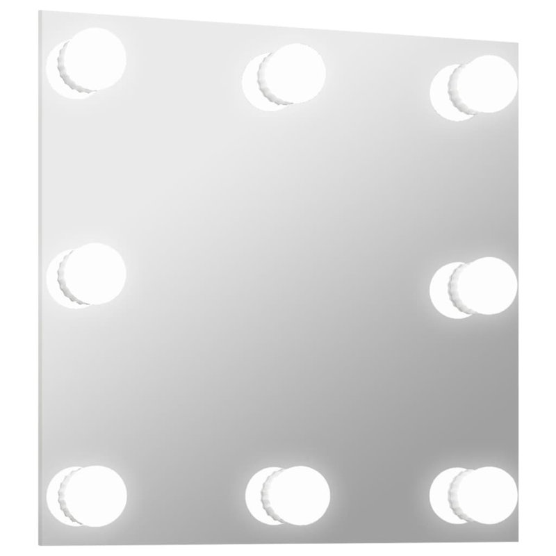 Birgül Flat Wall Mirror, 40cm H x 40cm W