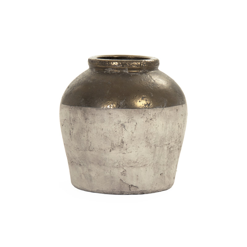 Vase de table Bowker, H 12,5 po x l 12,75 po x P 12,75 po