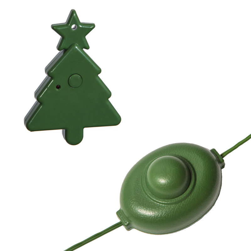 Vickerman Brighton Pine Artificial Christmas Tree Lighted Artificial Pine Christmas Tree, Multicolored, 14' H
