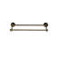 Edwardian Bath Double 20 1/2" Wall Mounted  Towel Bar-1755455256