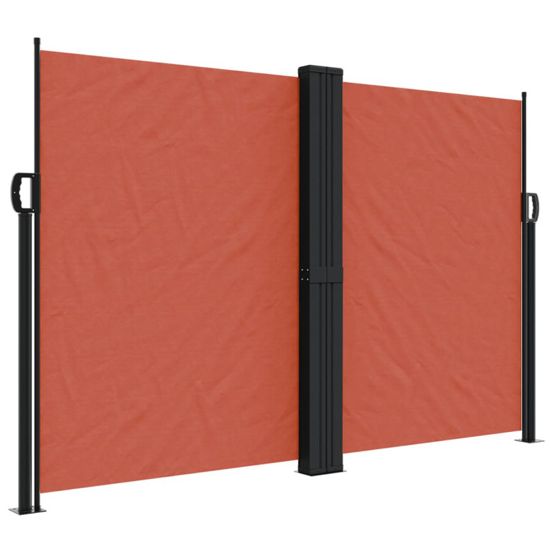 Auvent latéral rétractable Vidaxl anthracite, H 63 po x l 236,2 po, Anthracite