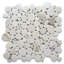 Calacatta 12" x 12" Marble Mosaic Tile-79891868