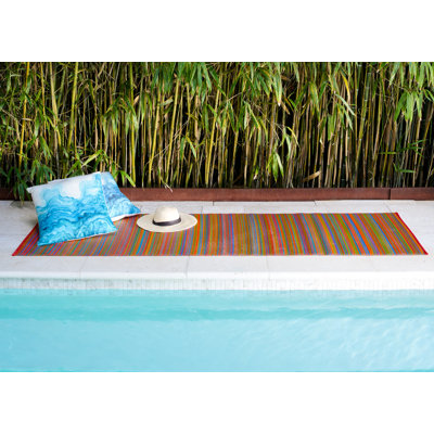 Tapis d'extérieur imperméable en plastique Amyree