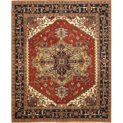 Aubepine Wool Oriental Indoor Rug
