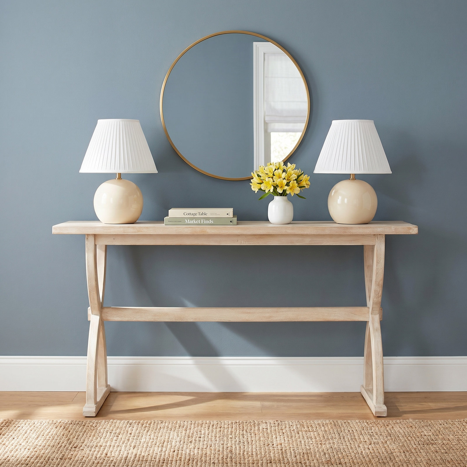 Ady 58" Mango Console Table